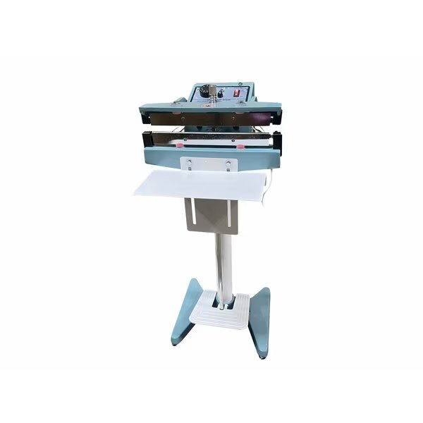 KF Series 16in Direct Heat Foot Sealer with 15mm Wide Seal, Meshed, Standing Operation, Sealer Sales, Mfr#: KF-400DF+STE+PPSE